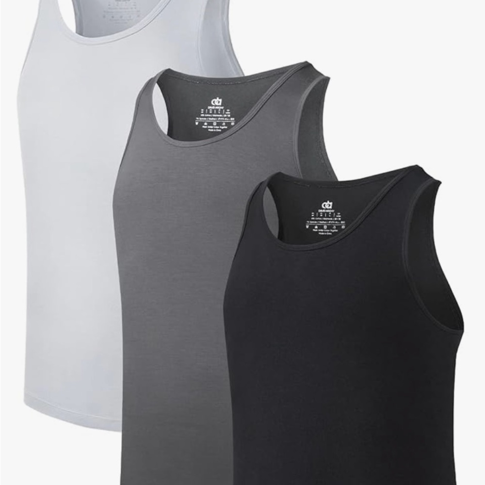 DAVID ARCHY Men's Tank Tops